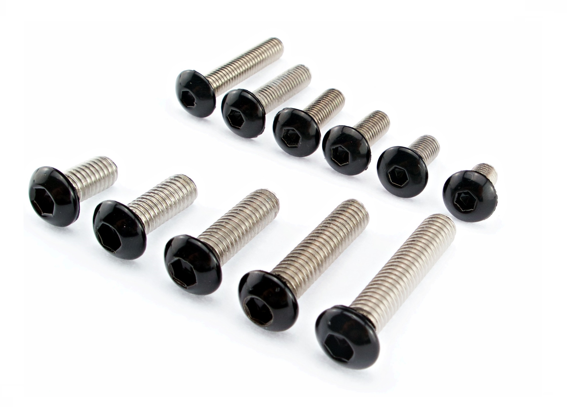 SECCARO Viti a testa piatta, M5 x 6 mm, in acciaio inox V2A SECCARO Viti a testa piatta, M5 x 6 mm, in acciaio inox V2A