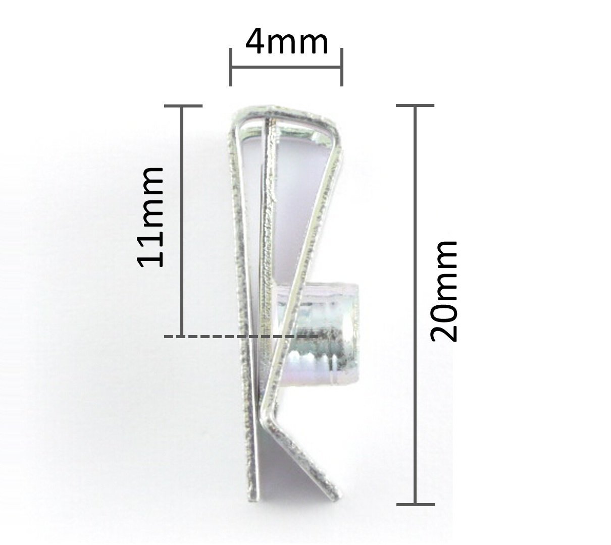 Motorrad Verkleidungsschrauben Klemmen Clips 5mm Edelstahl Schrauben Set schwarz