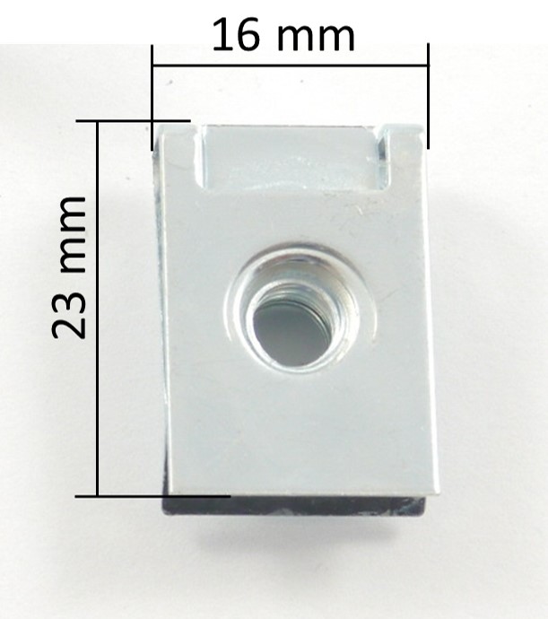Set of stainless steel screws with black heads + fairing clips + plastic washers