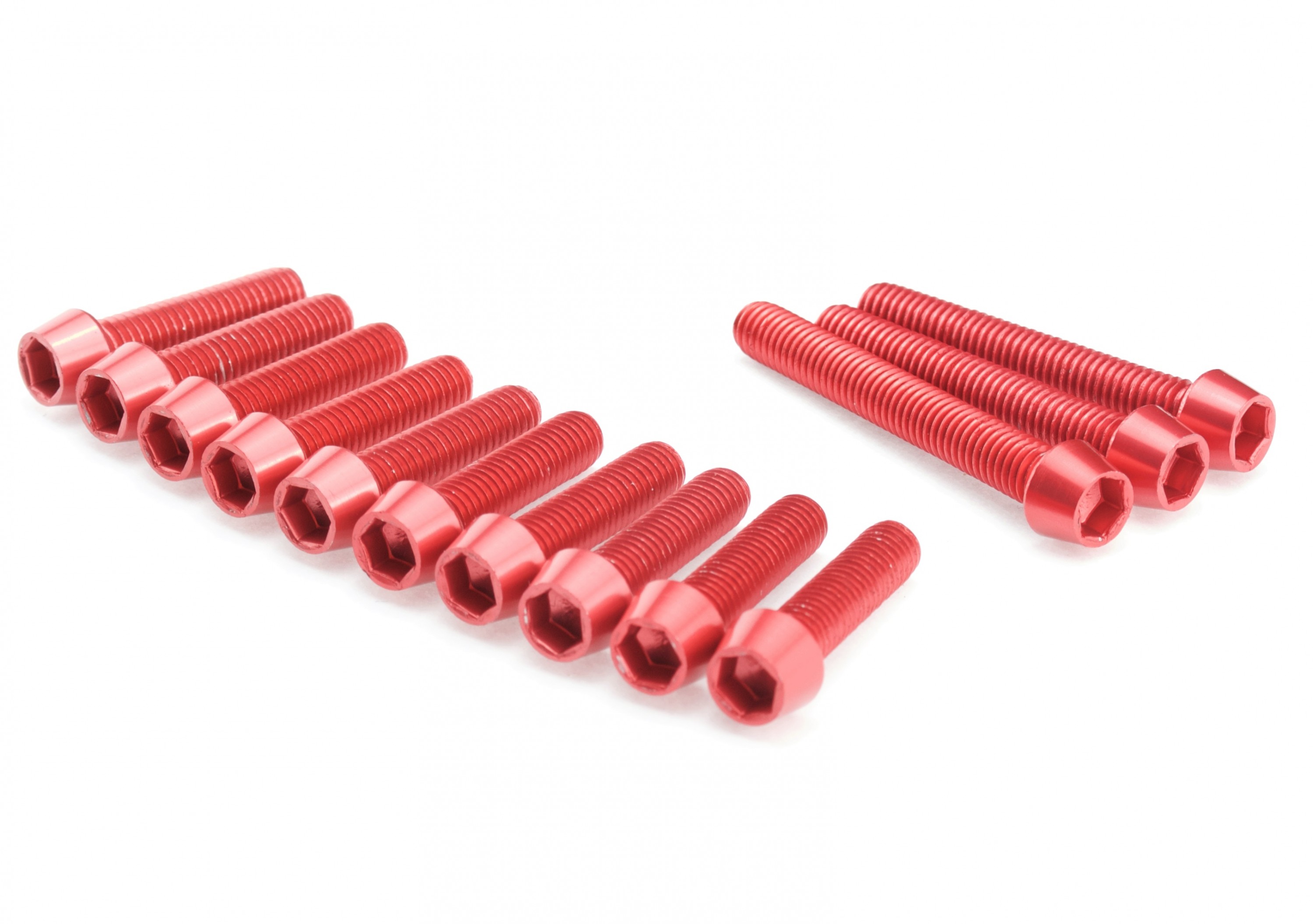 Yamaha Aerox Variomatikschrauben Aluminium MBK Nitro Schrauben Set Vario Alu rot