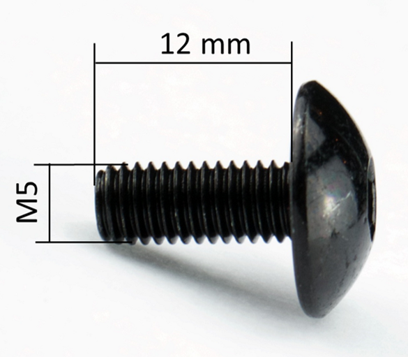 Motorrad, Auto und Roller Verkleidungsschrauben + Unterlegscheiben aus Kunststoff